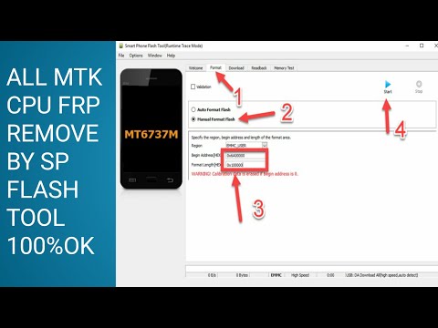 All MTK CPU FRP LOCK REMOVE USED SP FLASH TOOL & FIRMWARE 2020