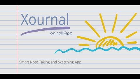 Xournal on rollApp