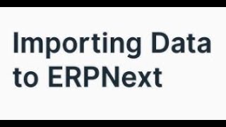 Some data imports data issues from Excel to ERPNext