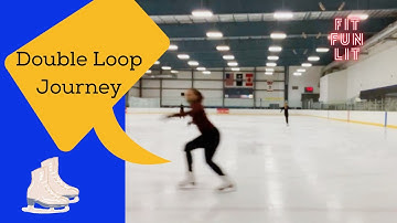 Figure Skating: My Double Loop Journey | Progress Video