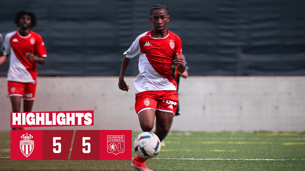 AS Monaco 5-5 Olympique Lyonnais - U17 Nationaux - 6e journée