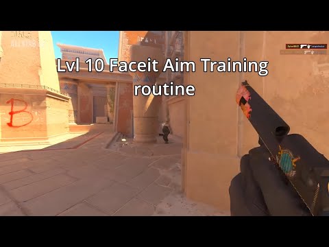 Lvl 10 Faciet Aim Training Routine 🤠