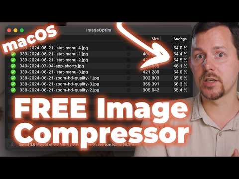 Compress Image Files by 50%+ Instantly: Free macOS Tool — ImageOptim