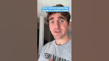 How I use my engineering degree as a content creator #shorts