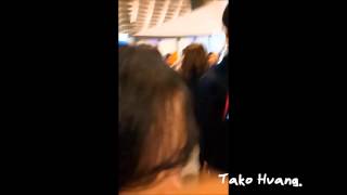 20150111 ILWOO TOGETHER 丁一宇桃園機場送機