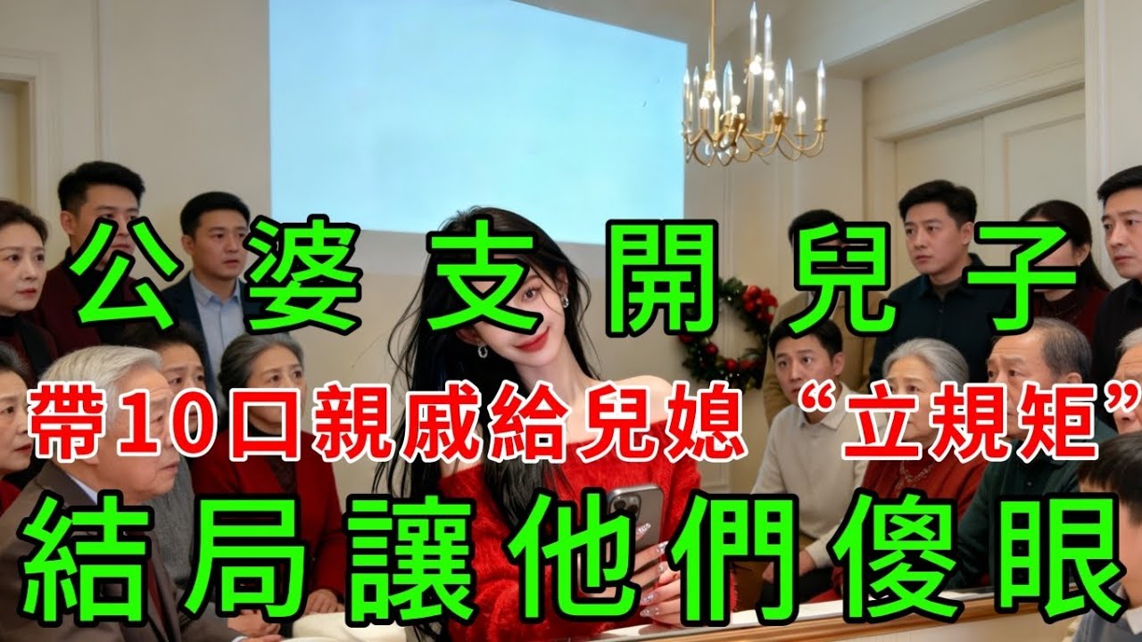 公婆支開兒子，帶10口親戚給兒媳“立規矩”，結局讓他們傻眼