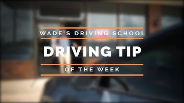 Right of Way - Driving Tip of the Week