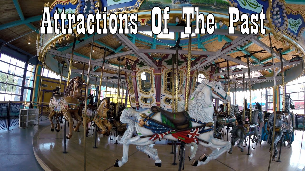 Unique 1920's Era Midway At Fort Edmonton Park, Alberta