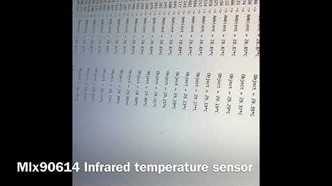 MLX90614 infrared Temperature sensor