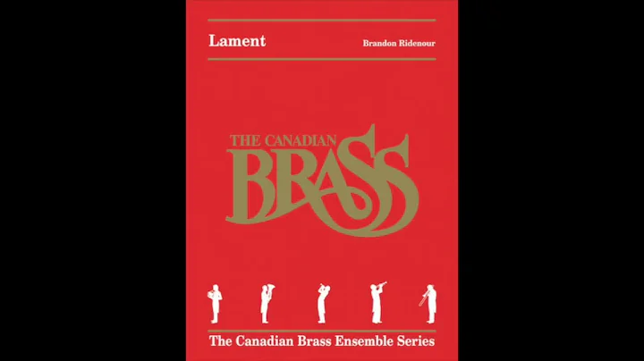 Lament Score Canadian Brass composed and arranged ...