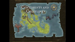 Inkarnate Mapping EP #1 - Continents and Coastlines