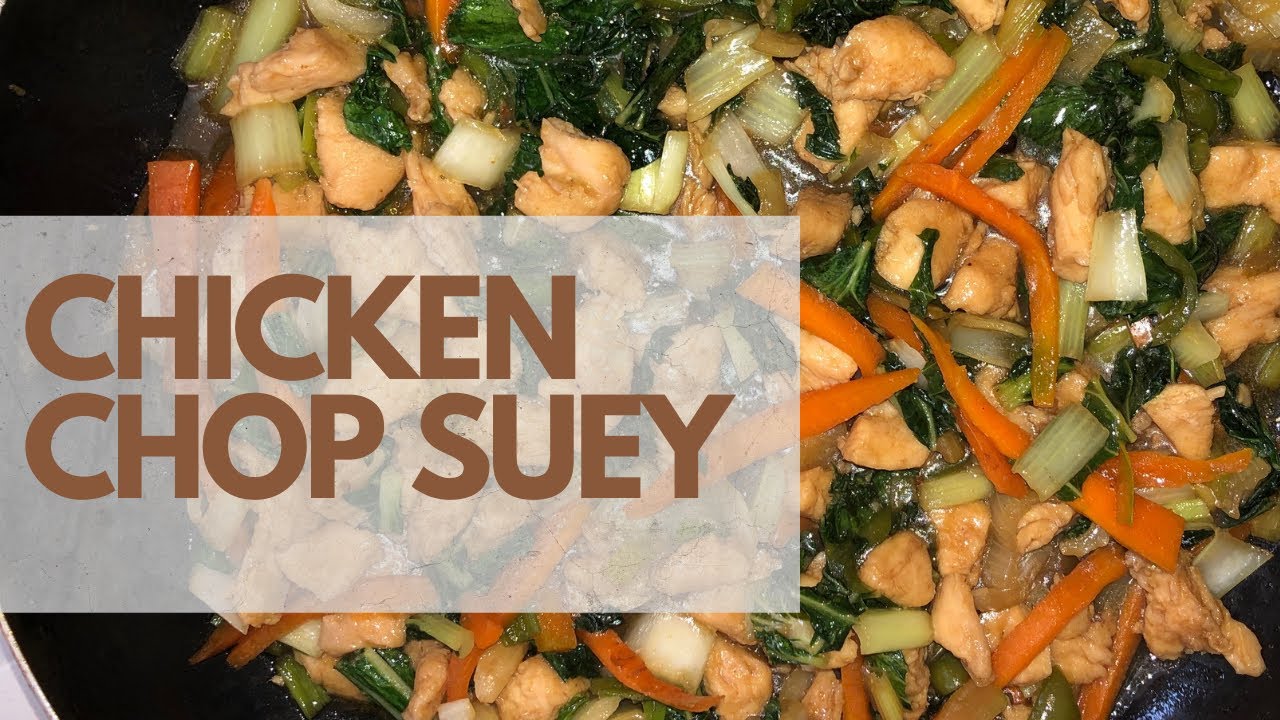 Chicken Chop Suey Chicken Stir Fry Jamaican Style YouTube