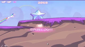 Flash Games - Robot Unicorn Attack