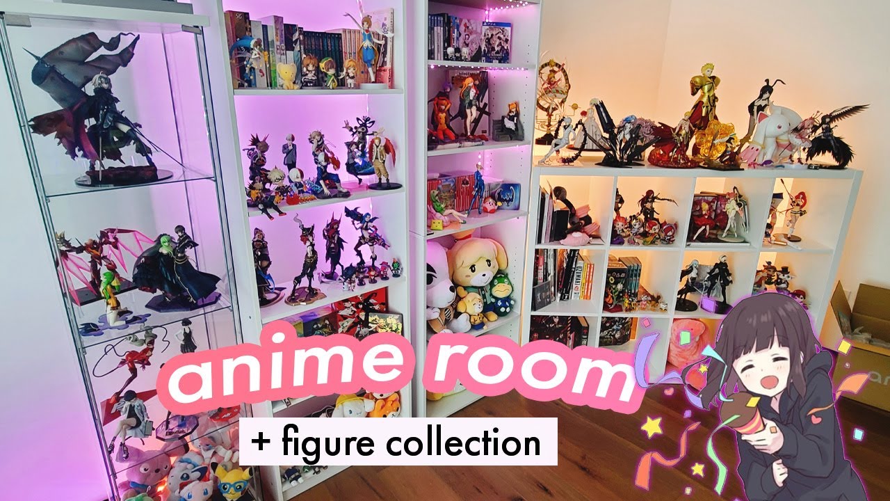 Anime Room Tour 💖 + Figure Collection 2021 - YouTube