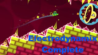 Beating Electrodynamix (Geometry dash)