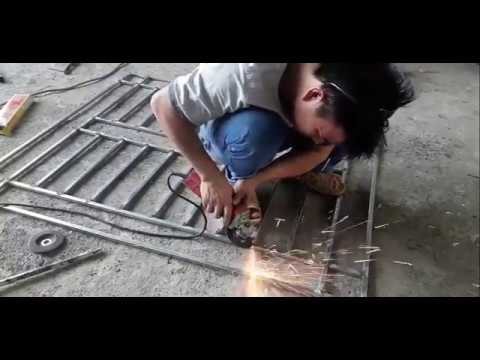 Video Làm chắn song cửa sổ bằng sắt hộp liệu có đẹp - youtube