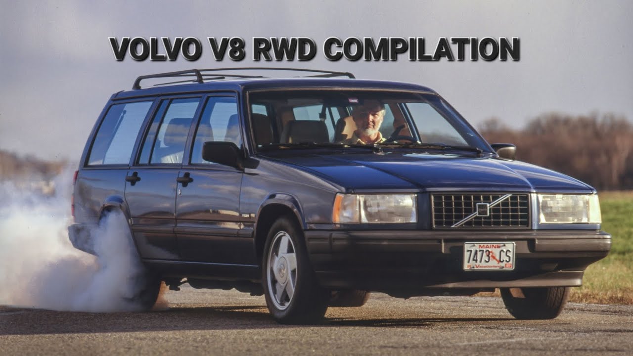 Crazy RWD Volvo's with V8 swapped engines (1/2/7/9series) - YouTube
