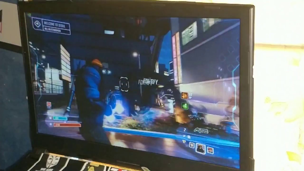 gaming logo Agents of Mayhem Maxed Settings Gameplay - Nvidia Gtx 1050ti (Laptop