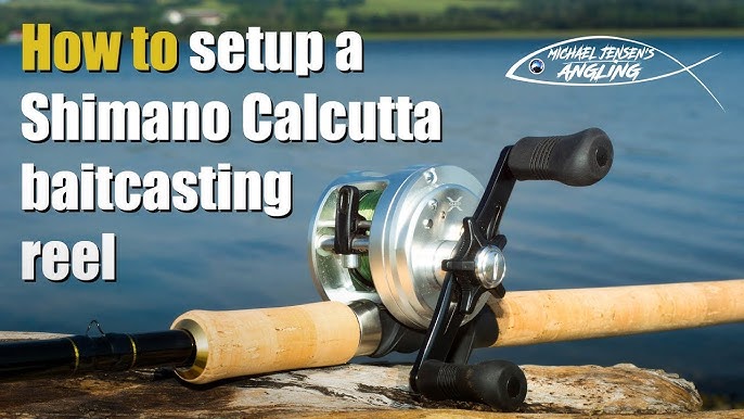 Shimano Calcutta 100B round bait casting fishing reel how to service 