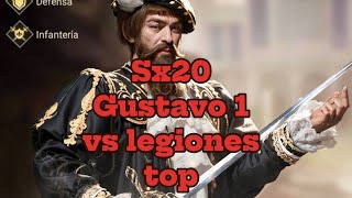 Rise of a castles:  GUSTAVO1 heroe sx20 vs Legiones top, no vale la pena, mírenlo ustedes mismos