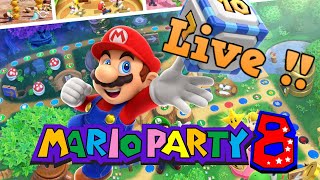 -Live-  Party hard whit Mario Party 8 for Wii