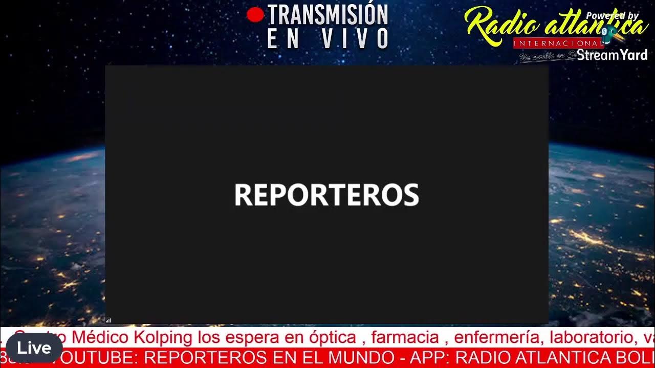 Hoy en el Programa REPORTEROS EN EL MUNDO conducen el Abog. Alfredo