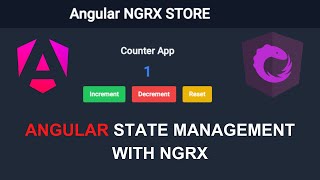 Angular state management with NGRX | NGRX tutorial for beginner | Angular project with NGRX state |