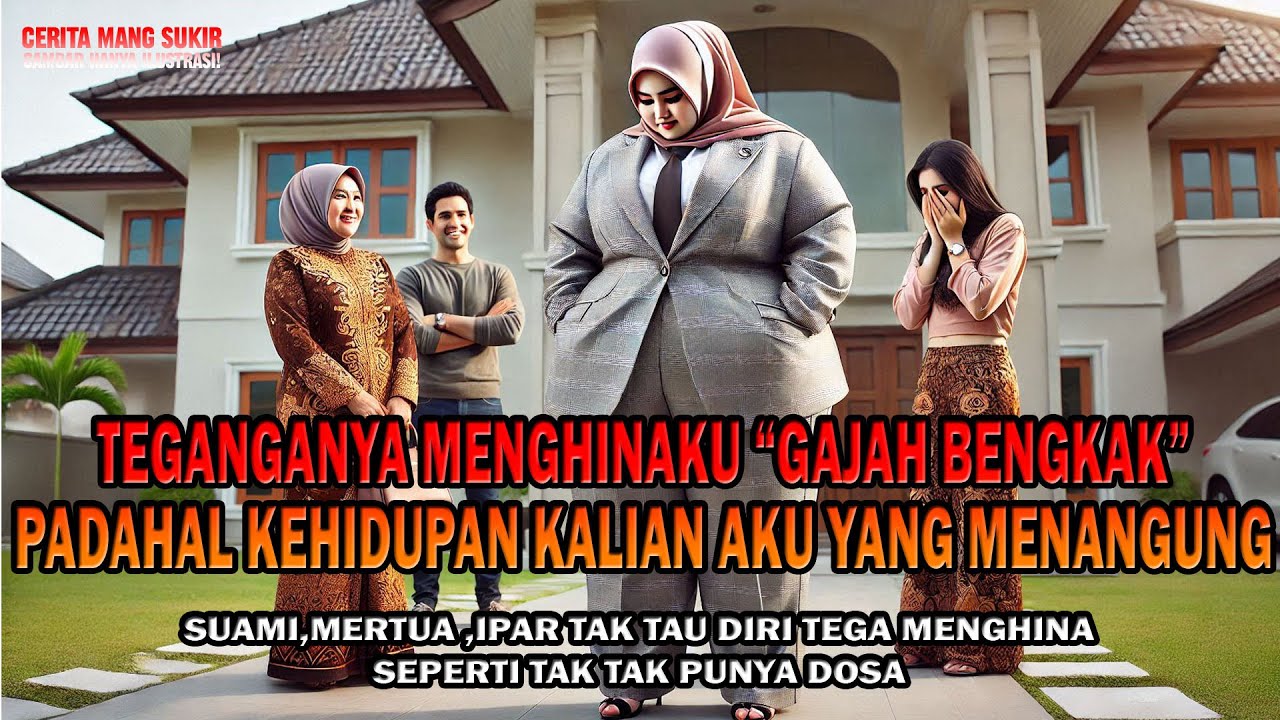 Cerita rumah tangga ! TEGANYA MENGHINAKU GAJAH BENGKAK PADAHAL KAHIDUPAN KALIAN AKU YANG MENANGGUNG