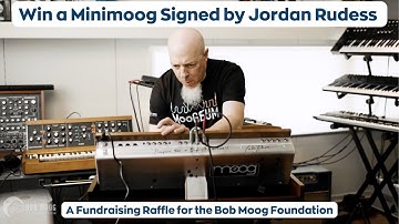 Win a Minimoog Reissue Signed by Jordan Rudess!