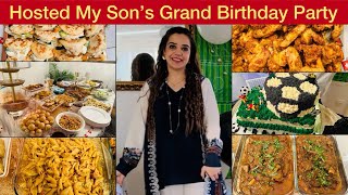 10 Recipes For Birthday Party Dinner | Tasty Wel Organised Party| Menu/Presentation/After Cleaning