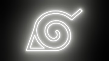 How to make naruto leaf village logo in blender 2.93