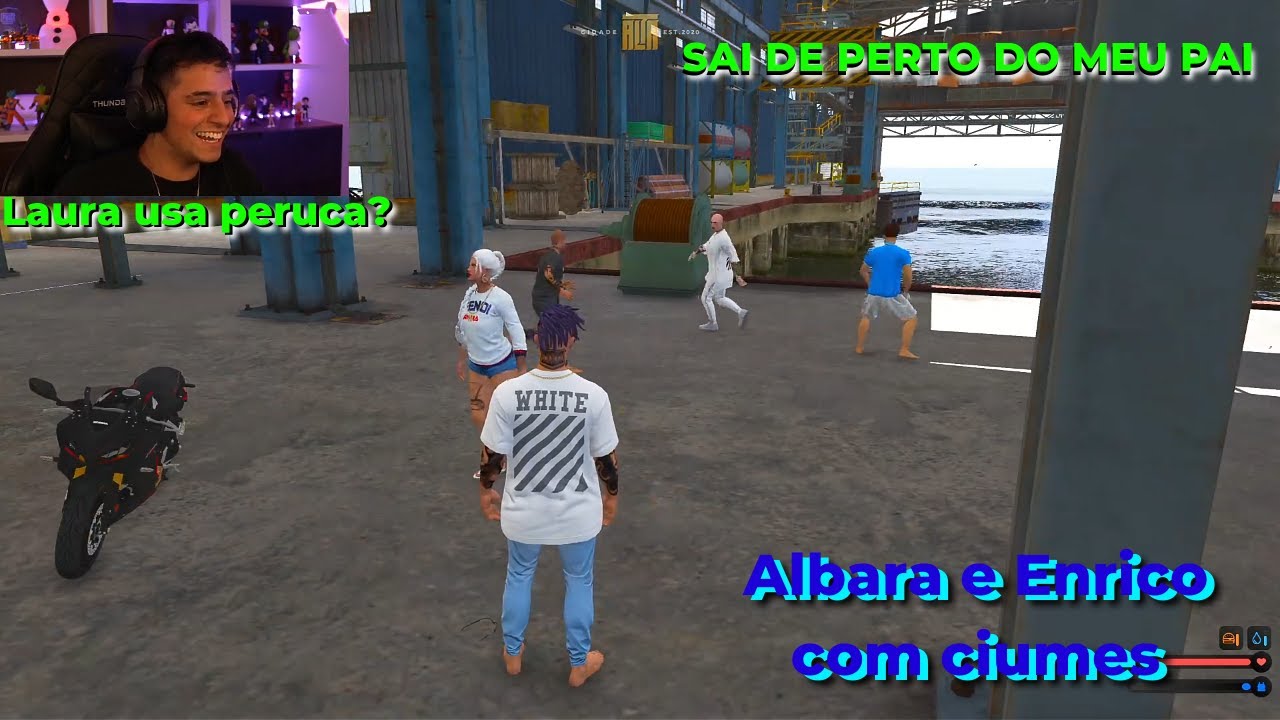 Albara e Enrico com ciumes do Connor |GTA RP Cidade Alta 
