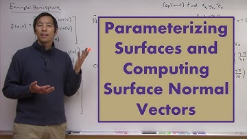 Parameterizing Surfaces and Computing Surface Normal Vectors