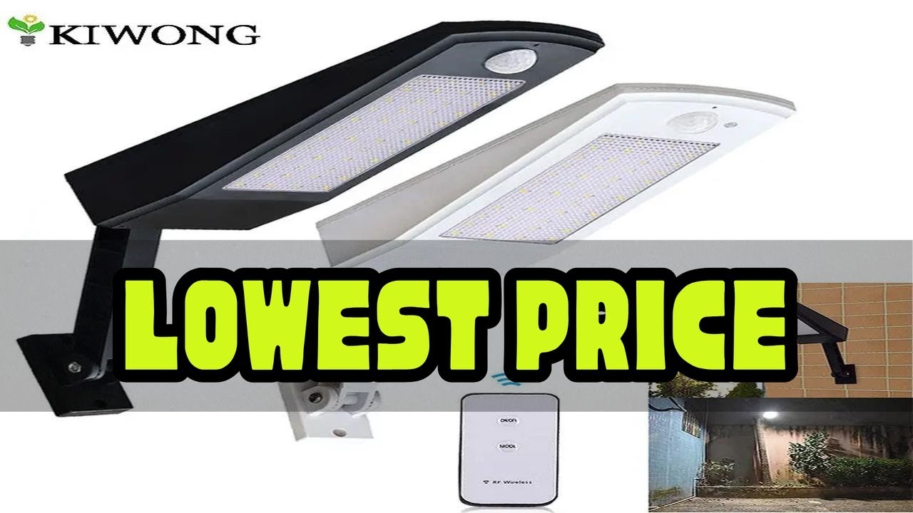 900lm Led Solar Light Outdoor Waterproof Lighting For Garden Wall 48 leds Four Modes Rotable Pole S