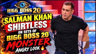 Salman Khan Shirtless On Sets Of Bigg Boss 20 Monster Angry Fit Look🔥Reply To Trollers 🤯