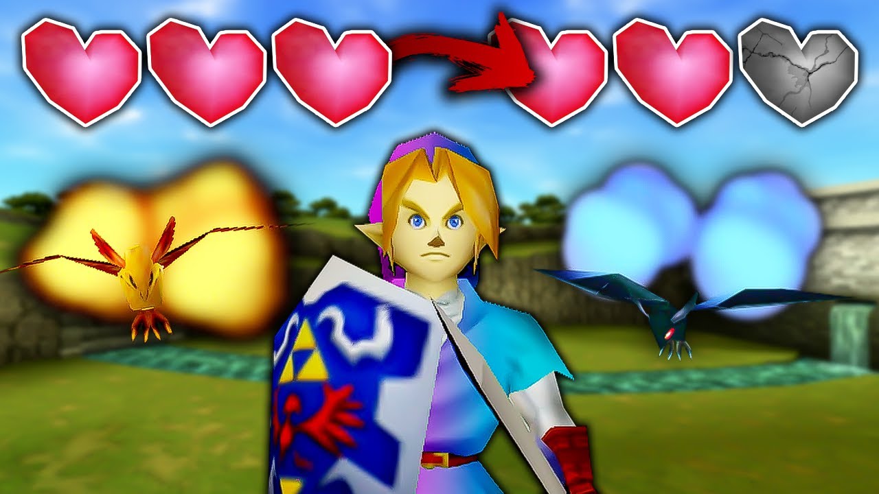 Ocarina of Time Randomizer but Every Hit I Take Deletes a Heart