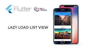 Flutter Development Tutorial - Lazy Loading List View