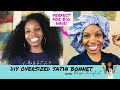 How to Make a Large Satin Bonnet Tutorial with Rickeysha the Craftinista