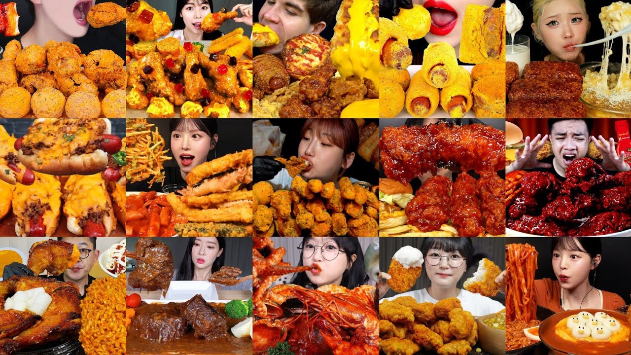 2× SPEED EATING SOUND | BEST MUKBANG COMPILATION 2026 | FRIED CHICKEN, SPICY NOODLES & GIANT SHRIMP