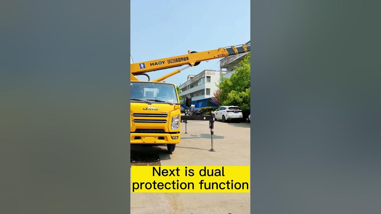 How to Operate Aerial Work Truck YouTube