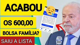 ACABOU OS 600 BOLSA FAMÍLIA PARA ESSE GRUPO? CAIXA TEM MANDA MENSAGEM! MUDOU TUDO EM JUNHO