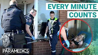 Unconscious Woman Locks Out Paramedics