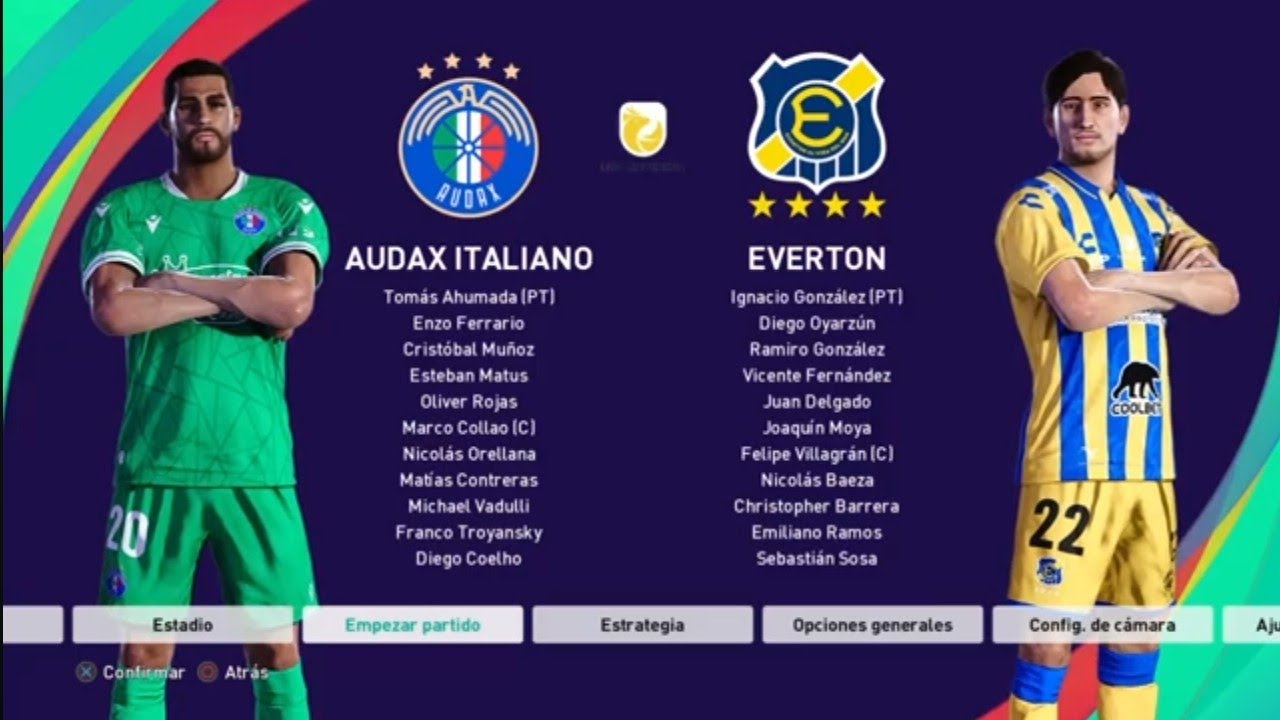 Chile Pes Aura Ps4 / Audax Italiano vs Everton / Liga Itau 2026