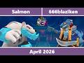 Runway Rivals - April 2026 - SRN | Salmon (Etalus) vs 666blaziken (Slade) - Rivals 2 Round Robin
