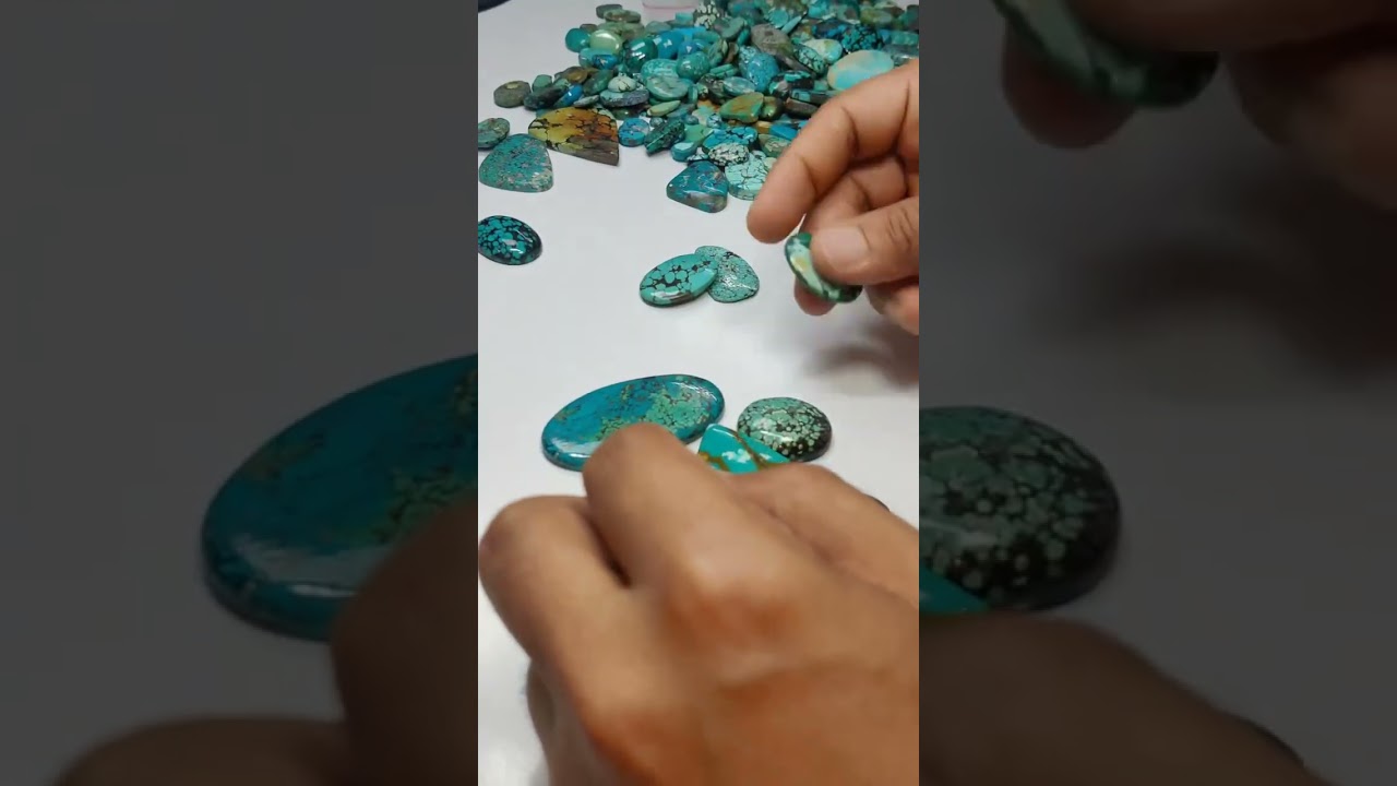 top grade Turquoise large size pieces from our production | Cabochons for sale near me | natural gem