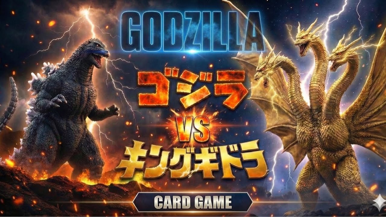 Set 4] Godzilla Card Game #379 [Godzilla vs. King Ghidorah] - YouTube