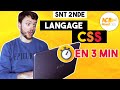 Le langage css et les feuilles de style  snt seconde