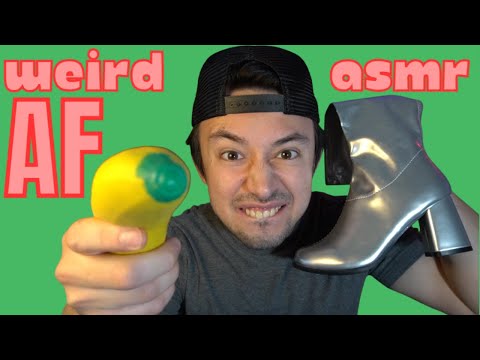 🔴 Weird AF Triggers for Tingly AF ASMR | 12 Weird AF Triggers