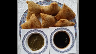 Crispy & Delicious Potato Samosas At Home/Tasty Aloo Homemade  Samosas