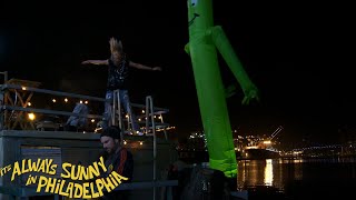Dee vs Inflatable Guy from Car Lot - Its Always Sunny in Philadelphia